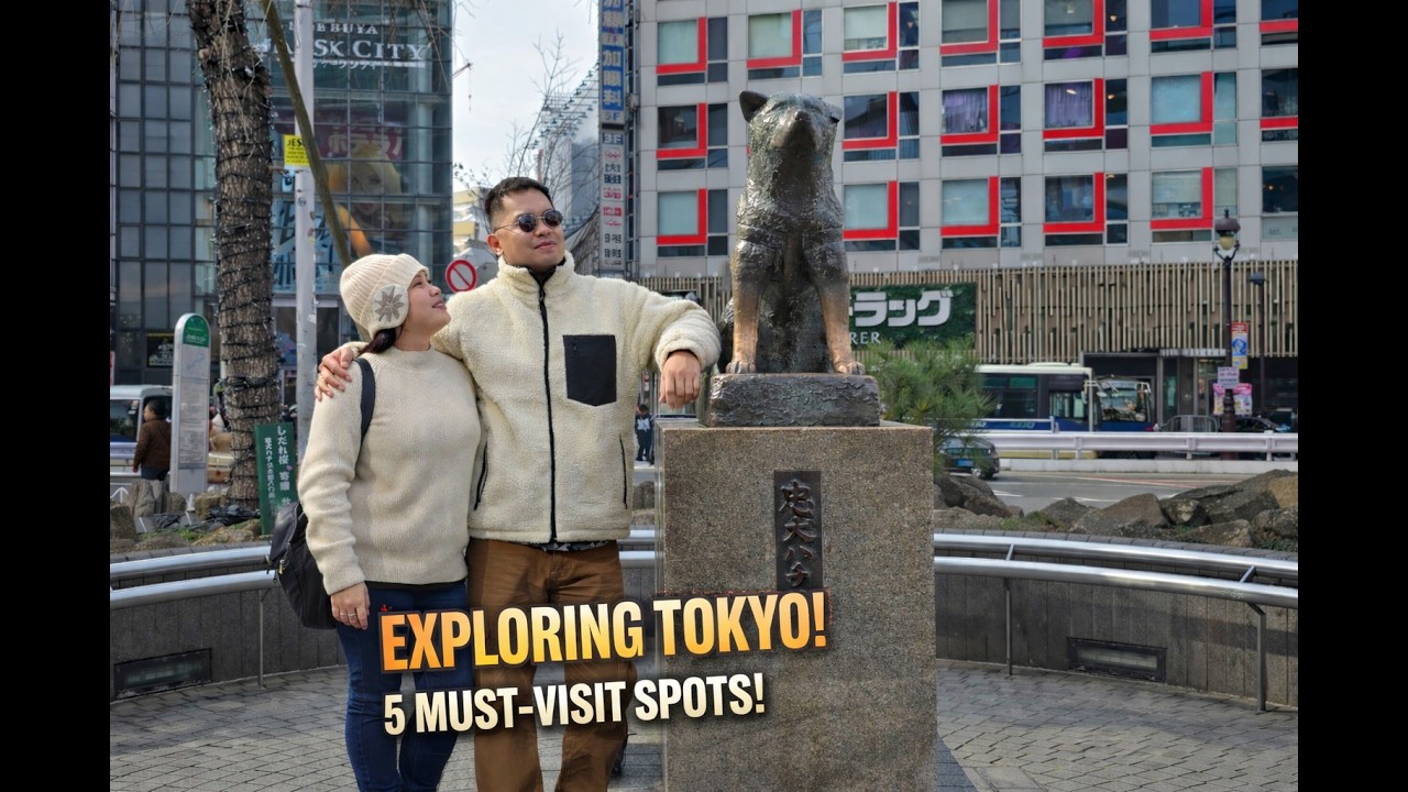 TOKYO FREE TOURIST SPOTS| 72HRS TOKYO SUBWAY PASS | HACHIKO STATUE |SHIBUYA CROSSING SHIBUYA SKY