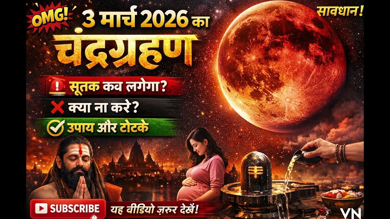 सावधान! चंद्रग्रहण में ये काम किया तो नुकसान तय!क्या करें क्या न करें| पंडित जी की बड़ी चेतावनी