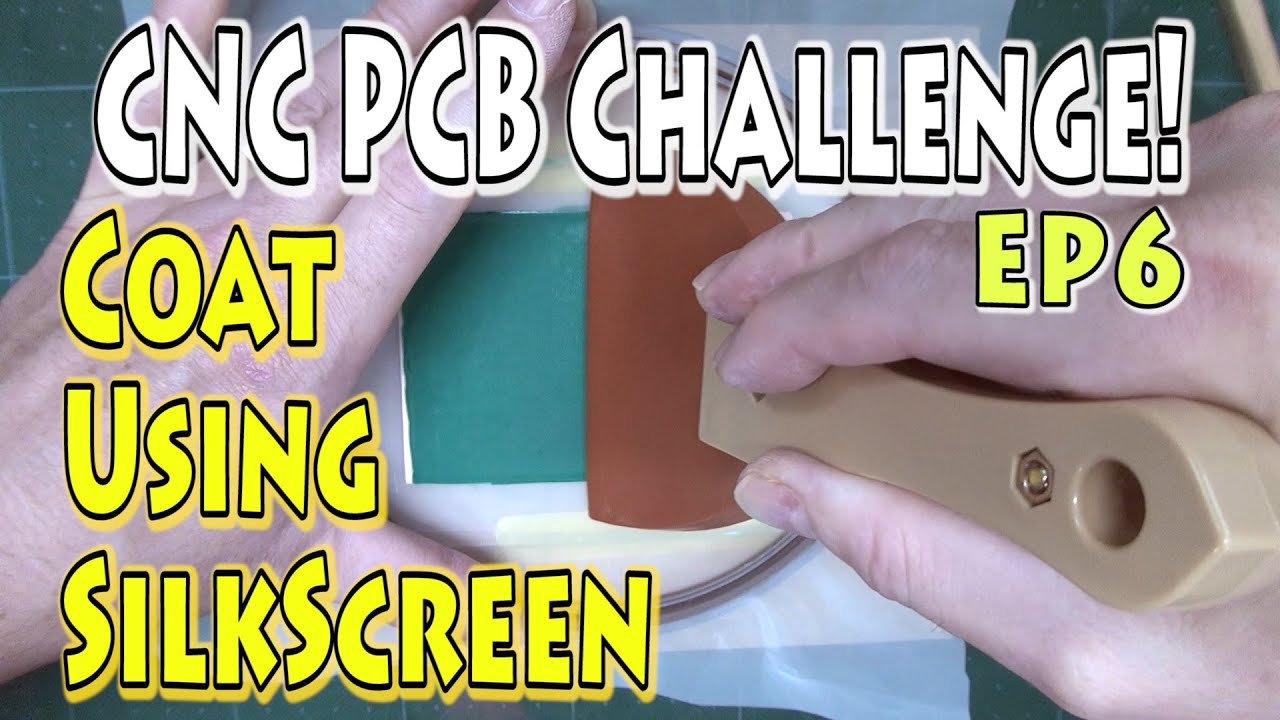 EP6 – DIY PCB – Silkscreen UV Resin Coating