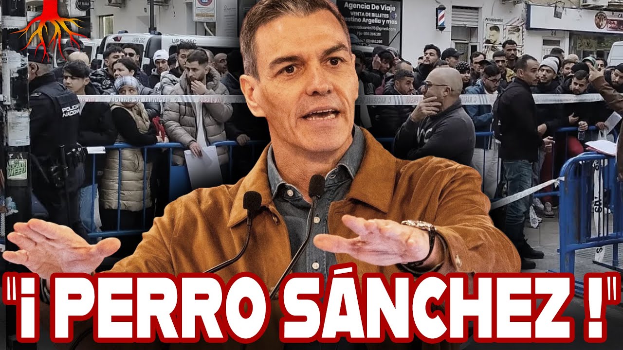 Sánchez HUYE de los ABUCHEOS y COLAPSA San Roque, Cádiz