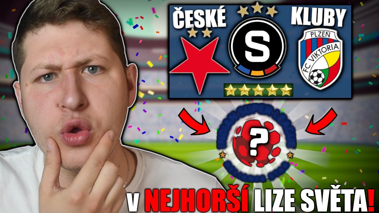 Vyhrají ČESKÉ kluby NEJHORŠÍ LIGU SVĚTA? [FIFA 23 Experiment]