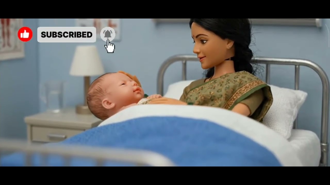A New Life Begins in a Tiny Village | Miniature ASMR Story | cute baby 🥰