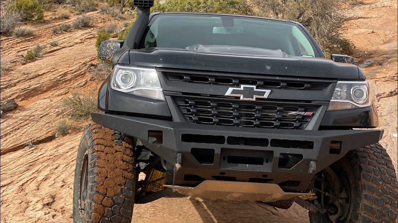 Colorado Duramax ZR2 On 35s Moab