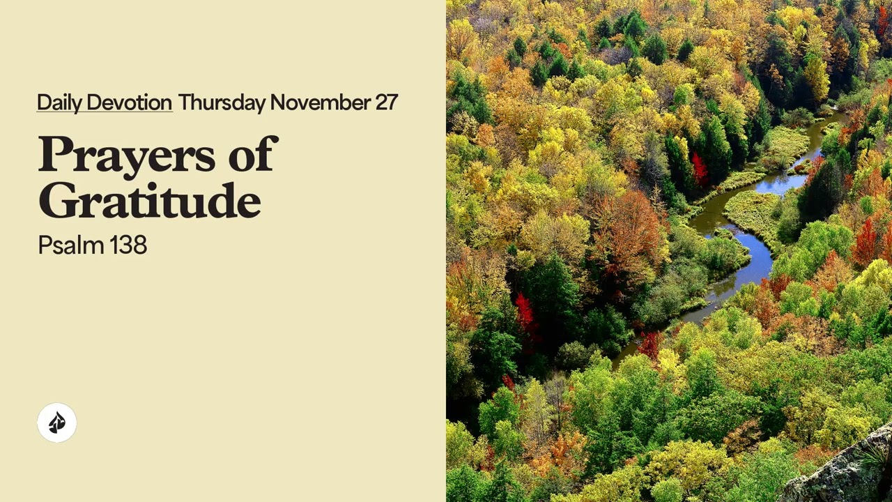 Prayers of Gratitude &ndash; Daily Devotional