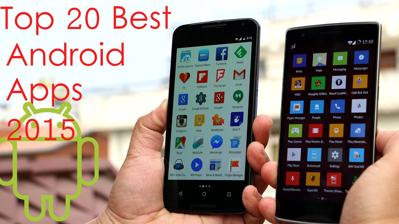 Top 20 Best Android Apps 2015