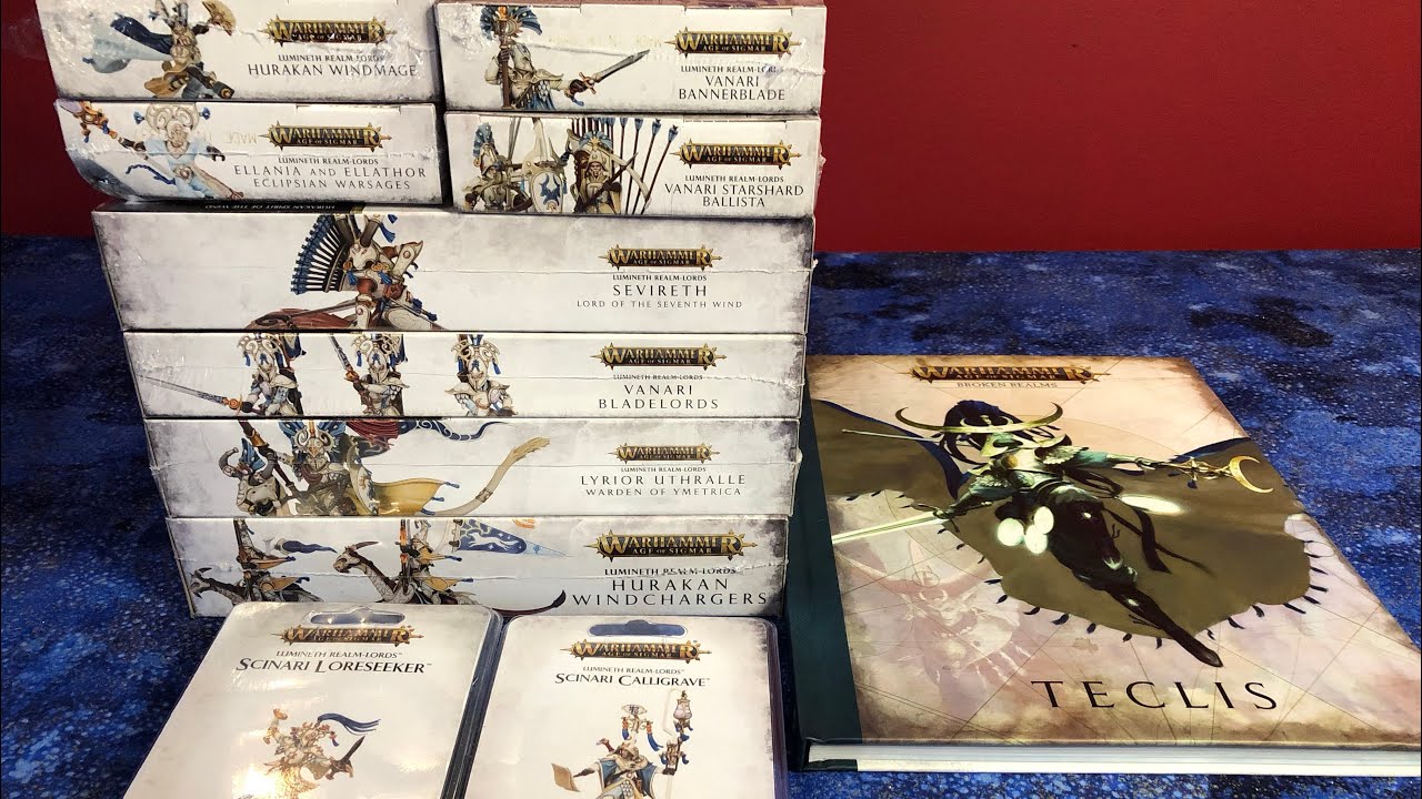 ASMR Whispered Unboxing Extravaganza - Lumineth Realm-Lords Wave 2 Warhammer Age of Sigmar