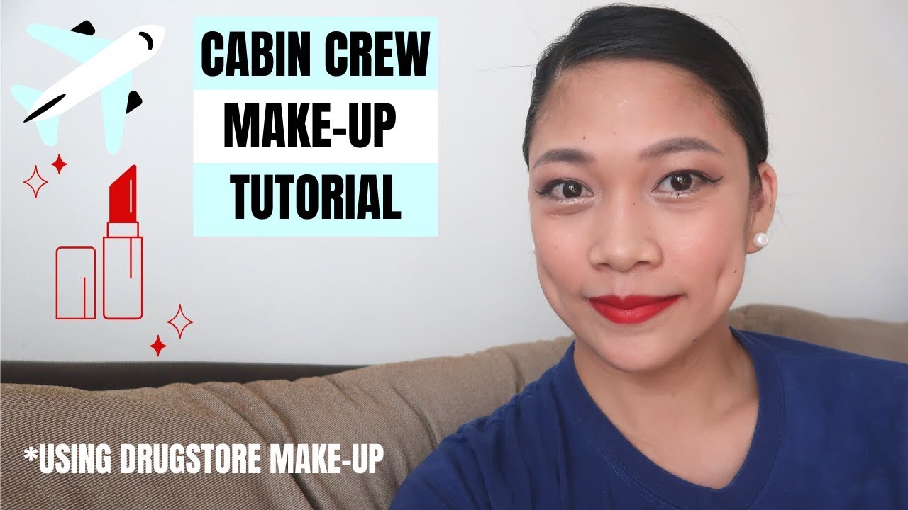 Affordable Cabin Crew Make up Tutorial | Drugstore Makeup Tutorial | MissKayrkizz