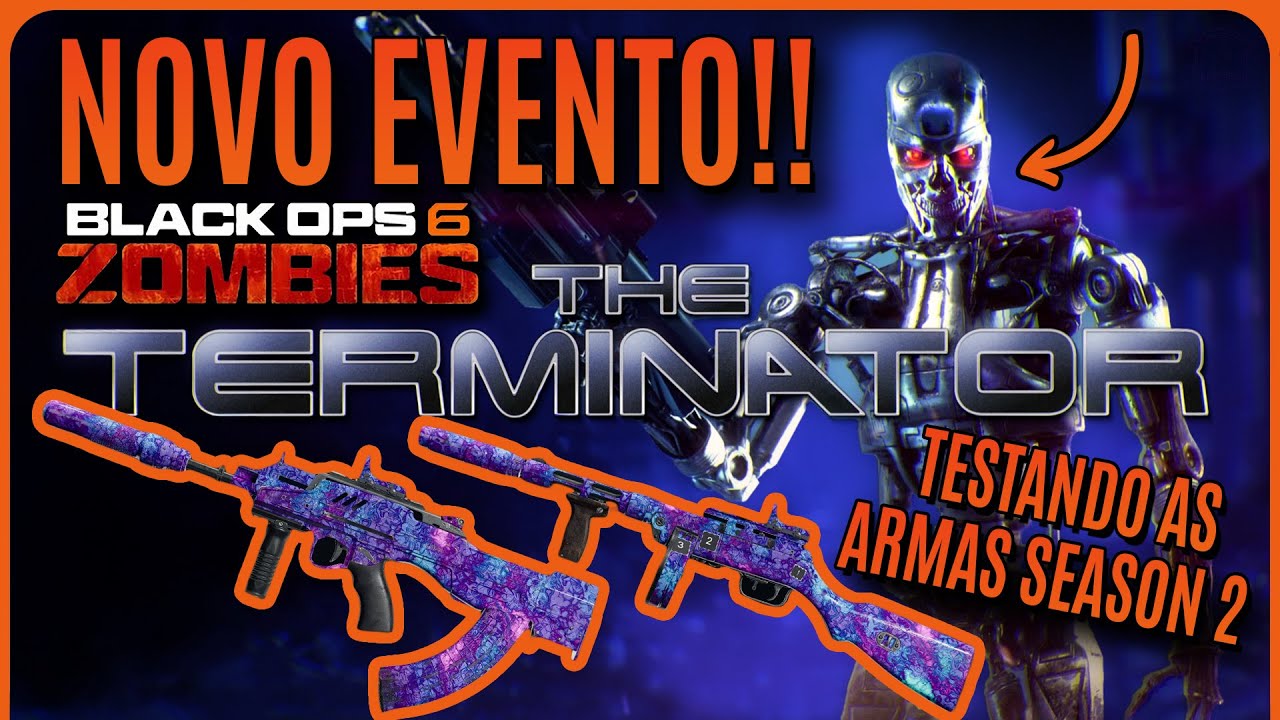 Cajado Nerfado, Evento do Exterminador e Teste das ARMAS da season 2!!   Testando TUDO!!