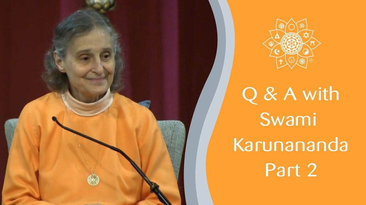 Q&A with Swami Karunananda Part 1 — A Talk at Yogaville