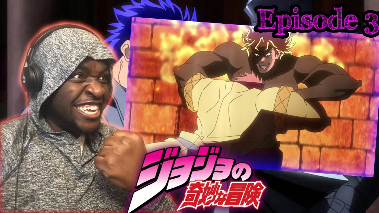 DIO TRANSFORMS INTO A TRANSCENDENT HATER | JoJo Bizarre Adventure Episode 3 REACTION!!!