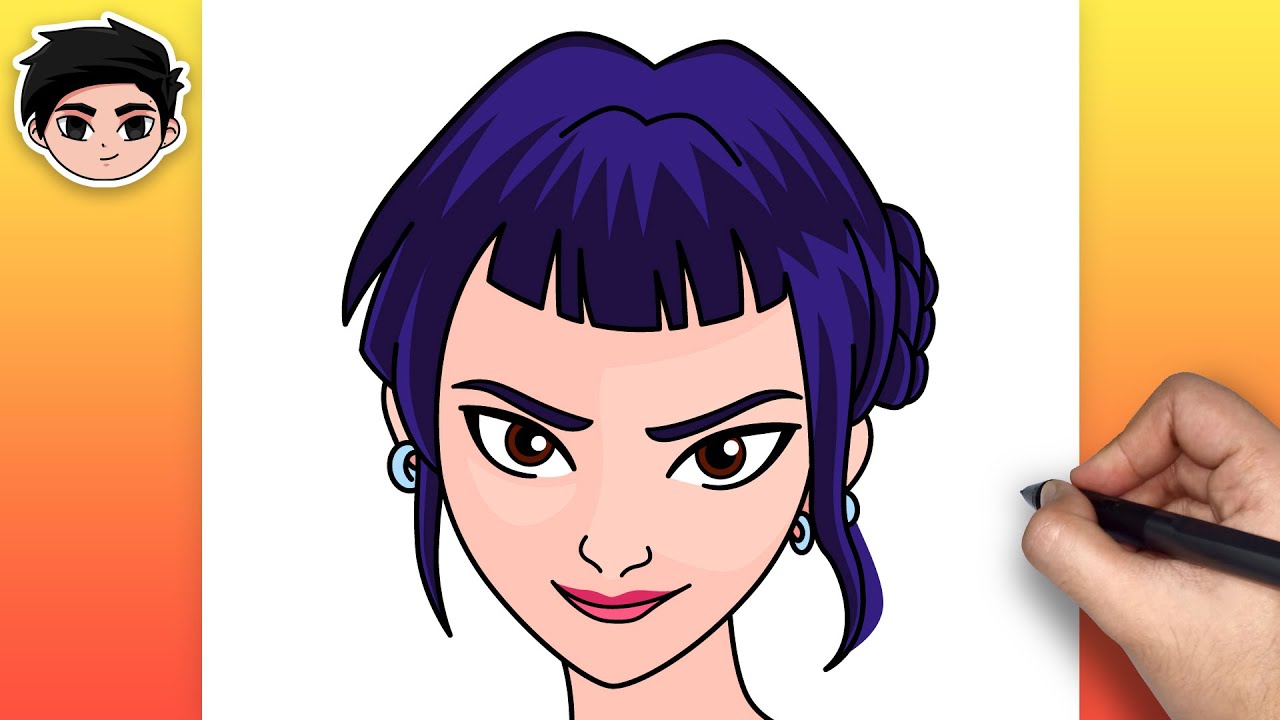 How To Draw ZOEY | KPop Demon Hunters - Step By Step Easy For Beginners