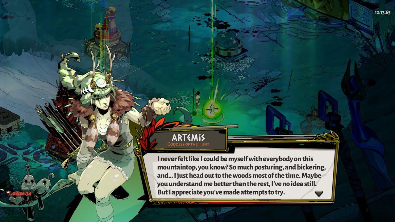 HADES - Unlocking Artemis Final Locked Heart Dialogue- High Affinity