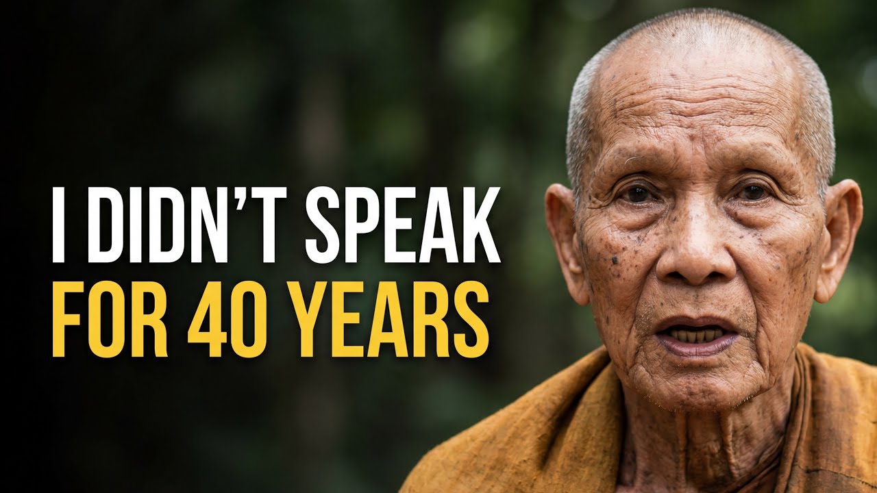 The Monk Who Said Nothing—Until His Dying Day