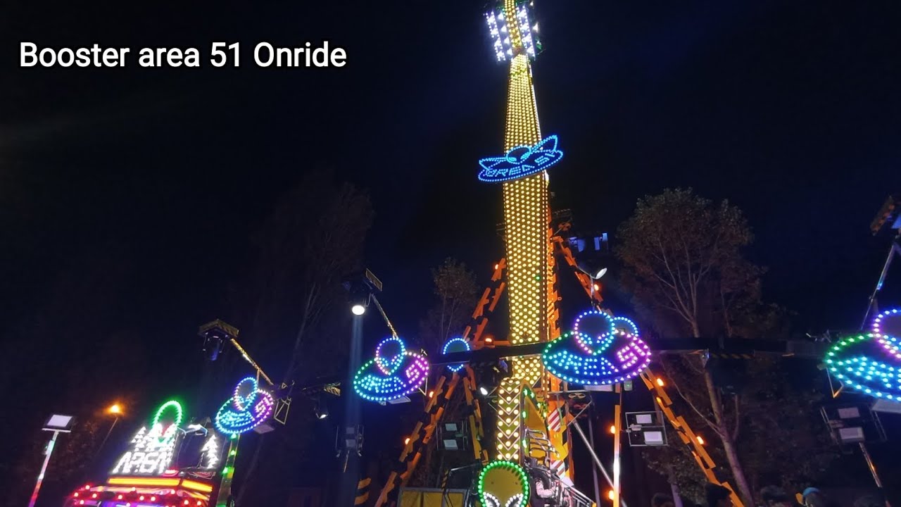 BOOSTER AREA 51 PIVETTA ONRIDE LUNA PARK PIOVE DI SACCO