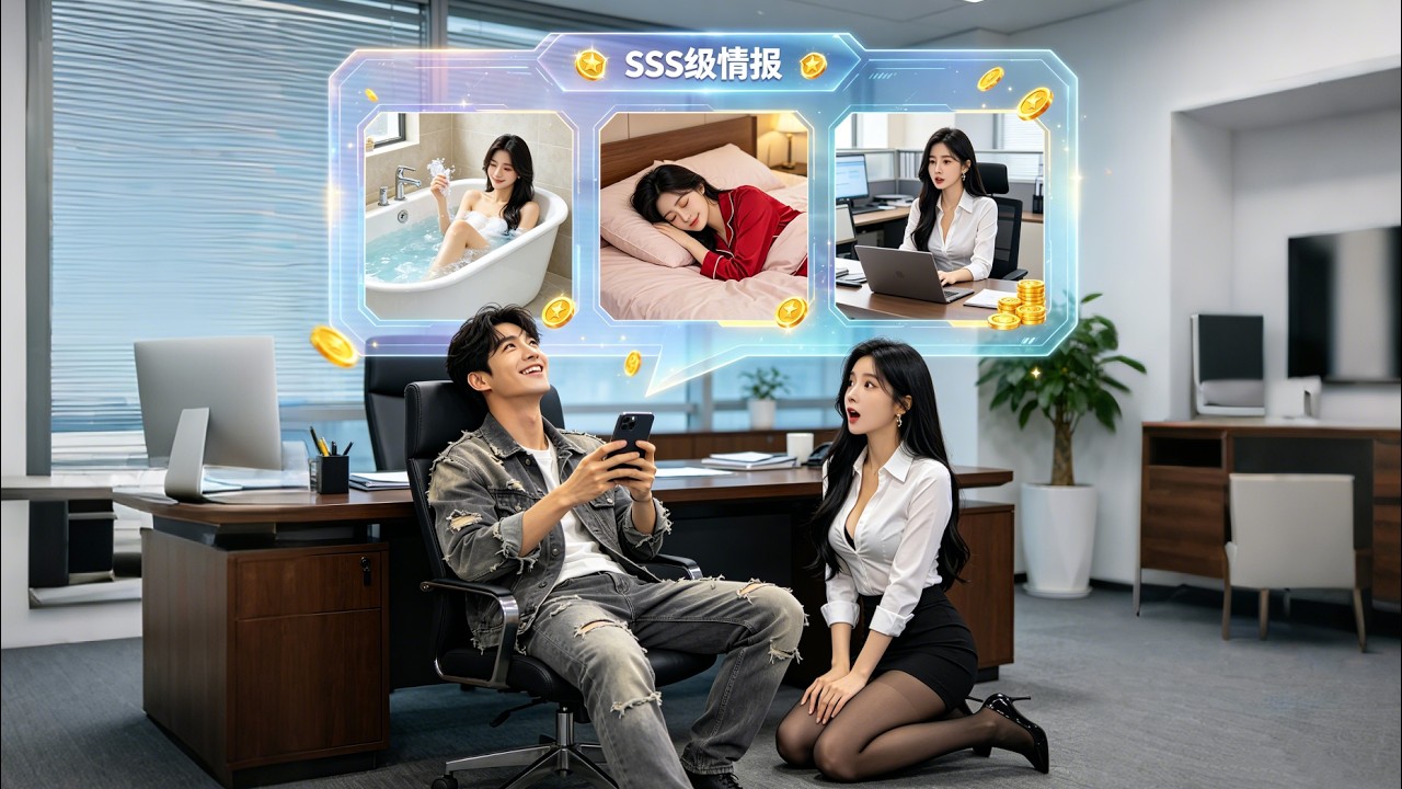Humiliated by Female Boss&mdash;He Awakens SSS-tier Information System,Knows Beautiful CEO&rsquo;s All Secrets!