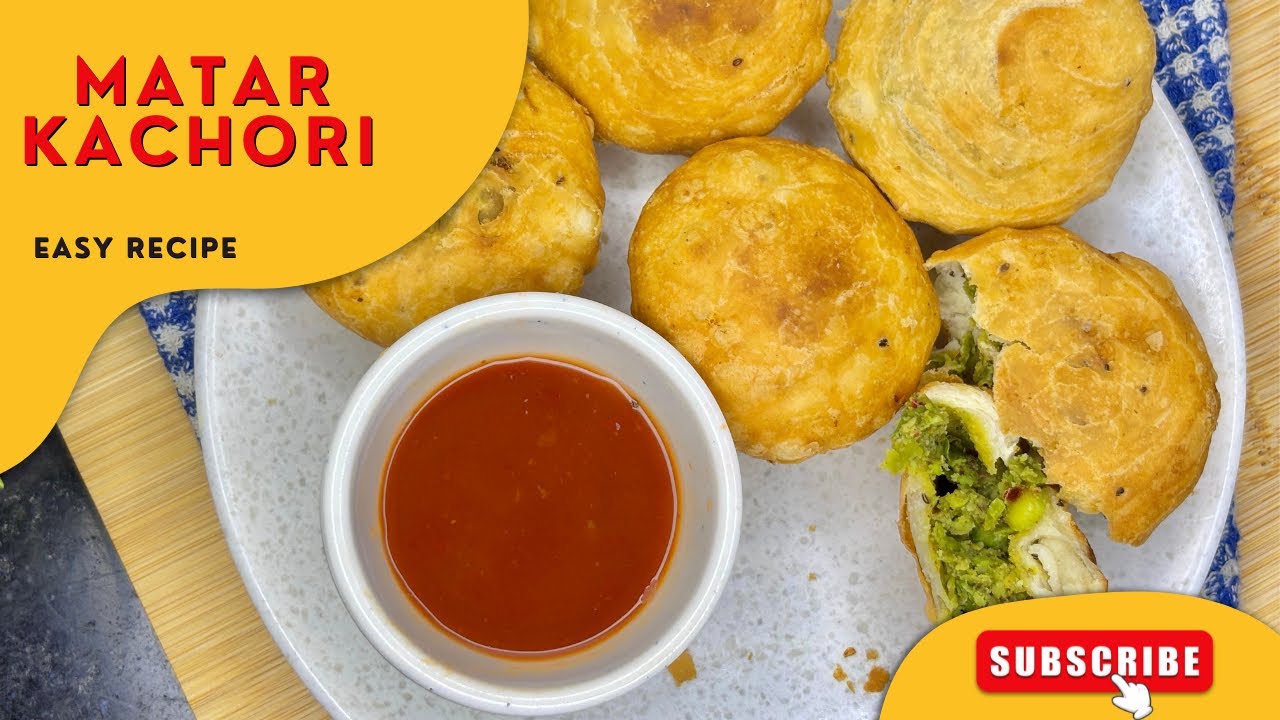 हलवाई स्टाइल खस्ता मटर कचौरी बनाने की आसान विधि | Matar Kachori Banane ka Sahi Tarika