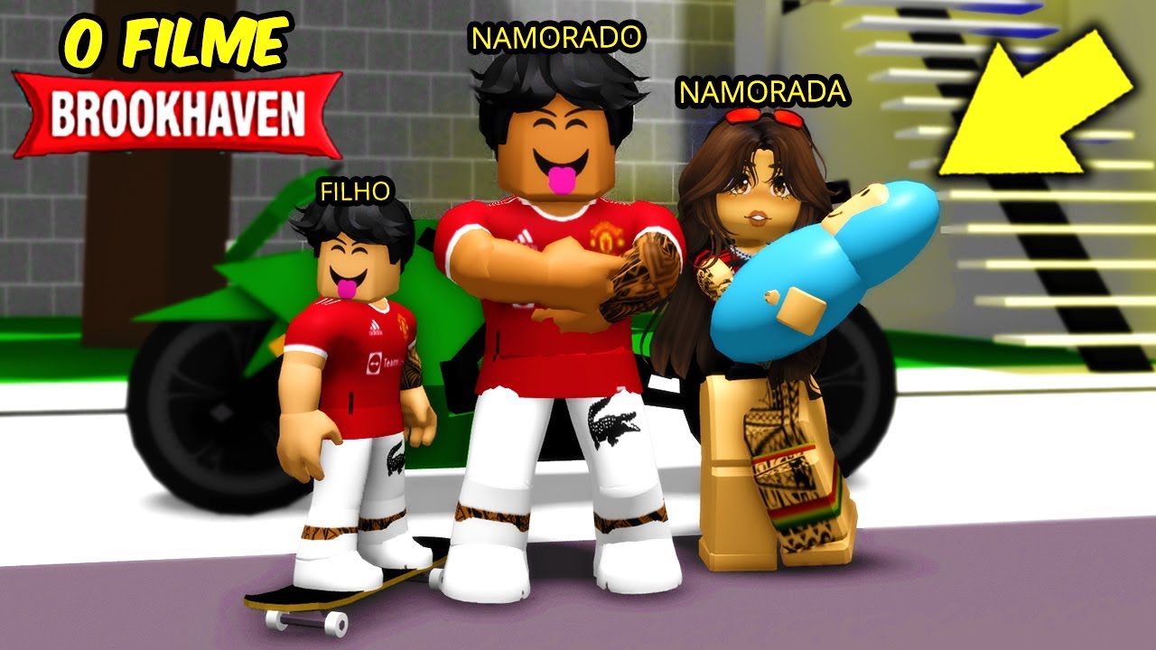 As MELHORES ROTINAS e HISTÓRINHAS do CASAL de NAMORADOS no BROOKHAVEN RP - FILME ROBLOX PARTE 5