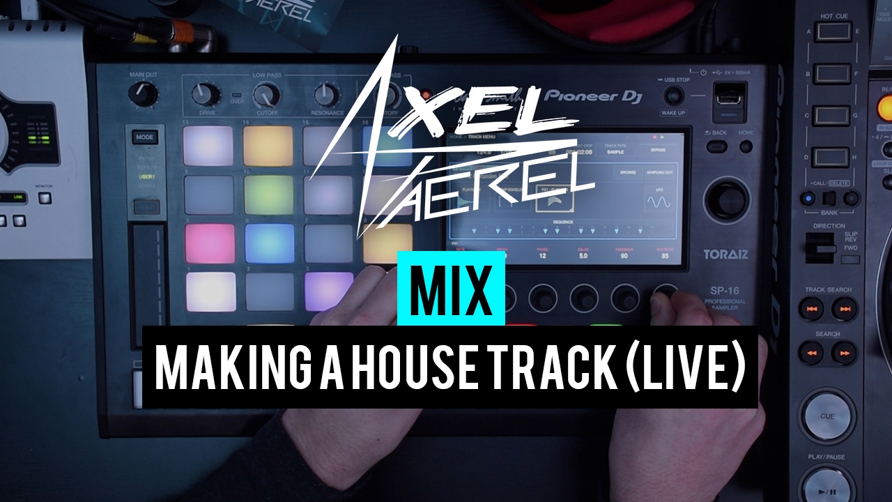 MAKING HOUSE MUSIC with TORAIZ SP-16 (LIVE)