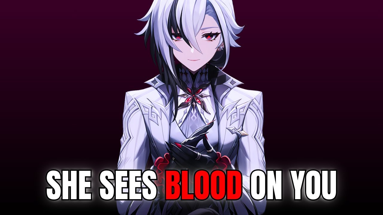 She sees blood on you - Arlecchino x Listener Genshin ASMR