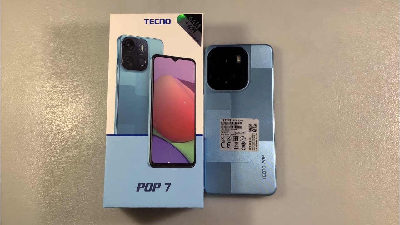 ОБЗОР TECNO POP 7 (BF6) 2/64GB (ПЛЮСЫ И МИНУСЫ)