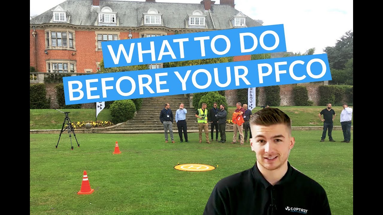 What to do BEFORE you start your PfCO Drone Training Course