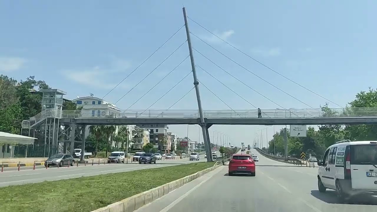 ANTALYA KEPEZ SERİK MANAVGAT SİDE YOLU (Kesintisiz Uzun Yol Videosu)
