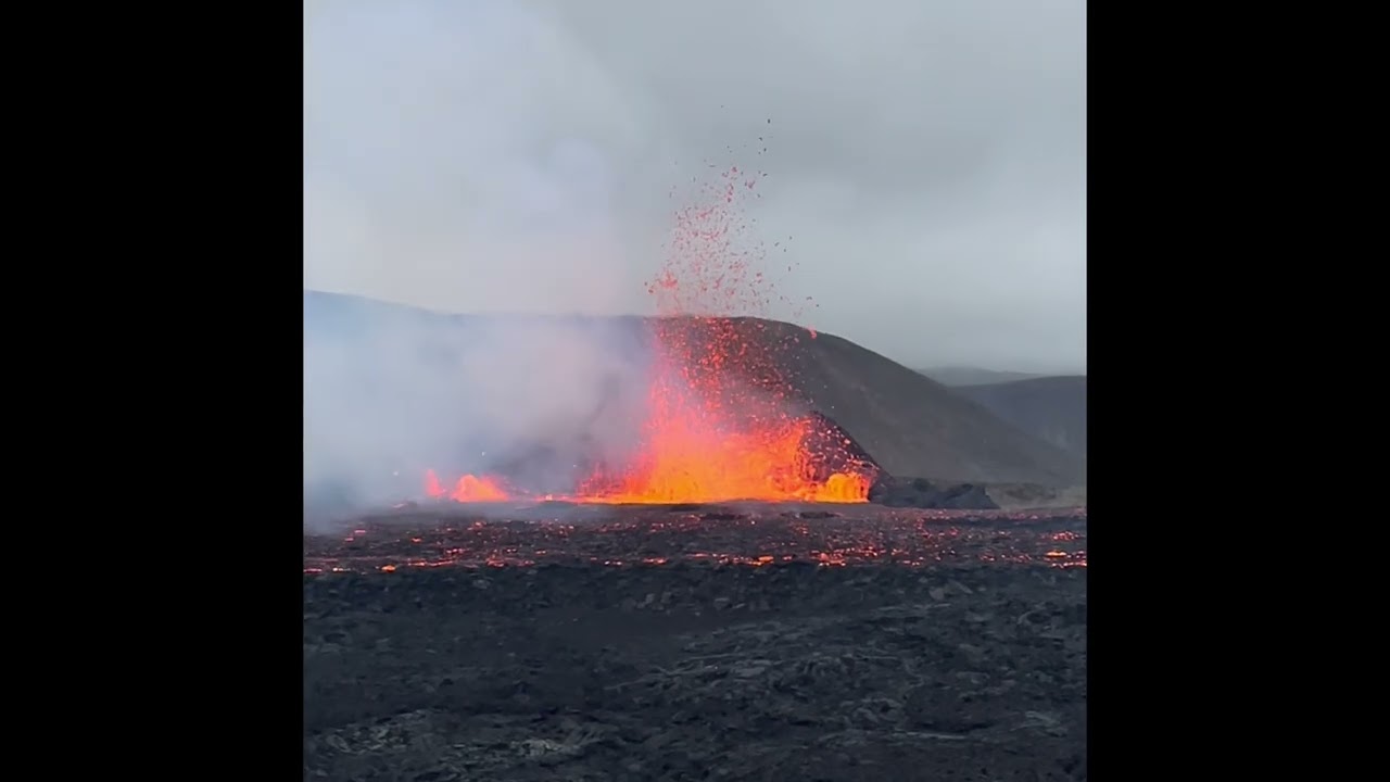 Volcanic Eruption In Meradalur, Grindavik, Iceland August 11th 2022 / Eldgos í Meradölum, Grindavík