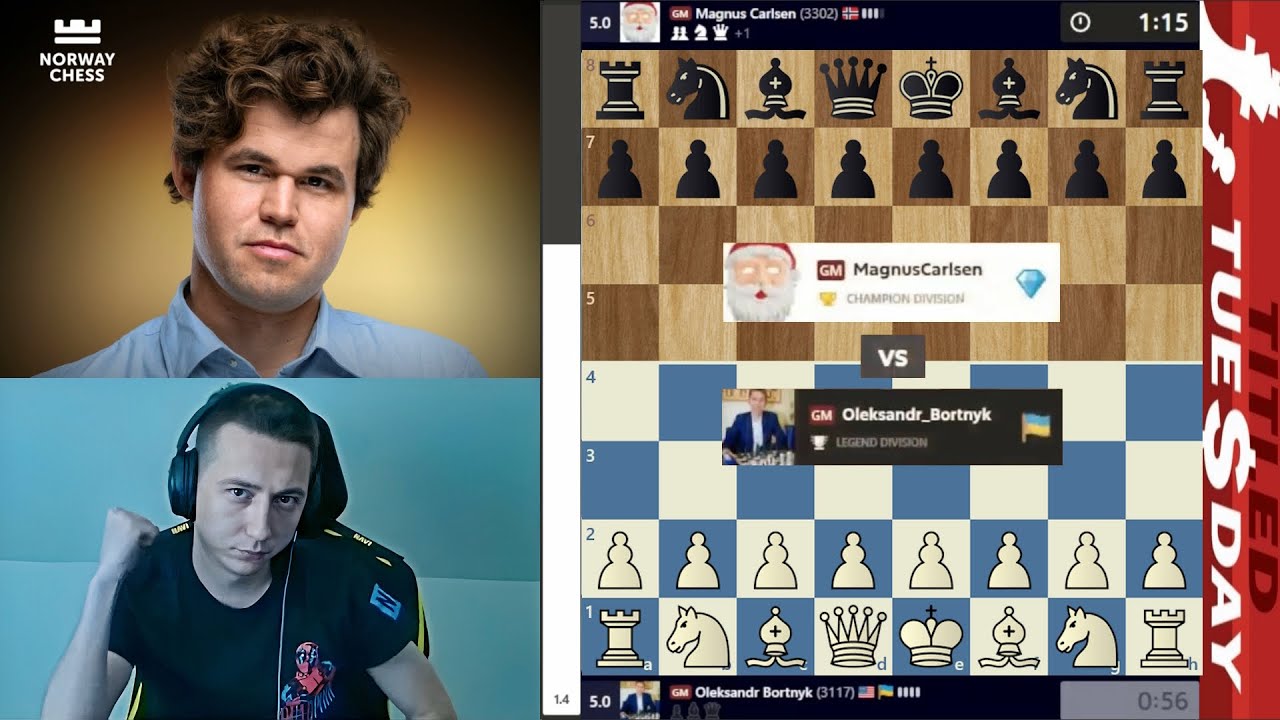 РАЗОРВАЛ Великого ЧЕМПИОНА!!! Александр Бортник - Магнус Карлсен