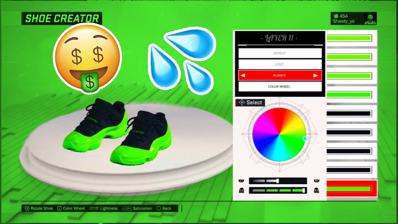 HOW TO MAKE GREEN LIGHT JORDAN LOWS 11s IN NBA 2K25!