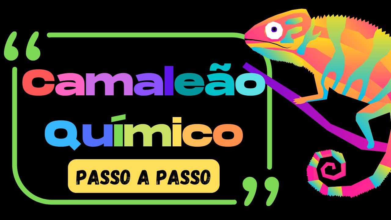 Camaleão Químico: passo a passo usando permanganato de potássio em pó