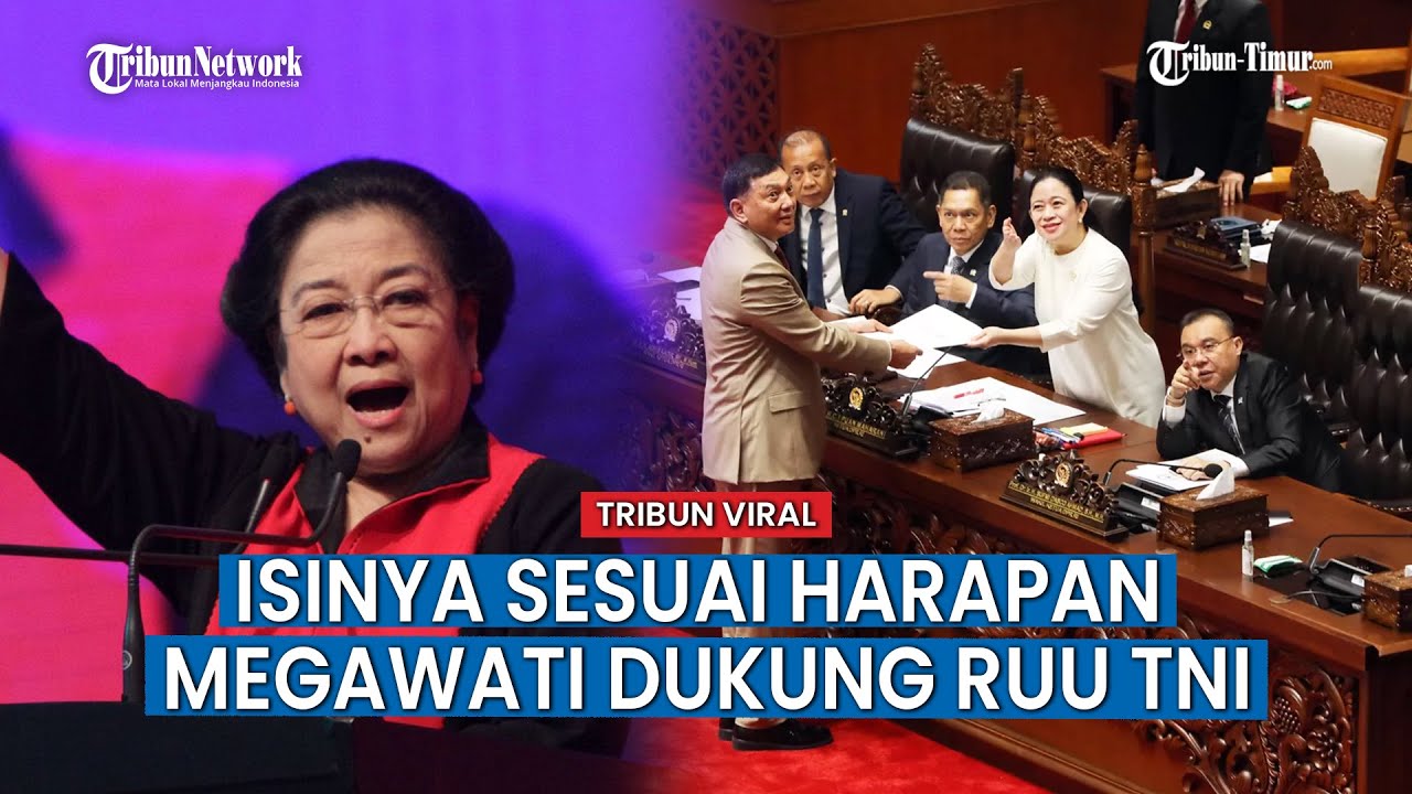 Dulu Tolak Revisi UU TNI Kini Megawati Berbalik Arah, Ketua DPR Puan Maharani Ungkap Alasannya