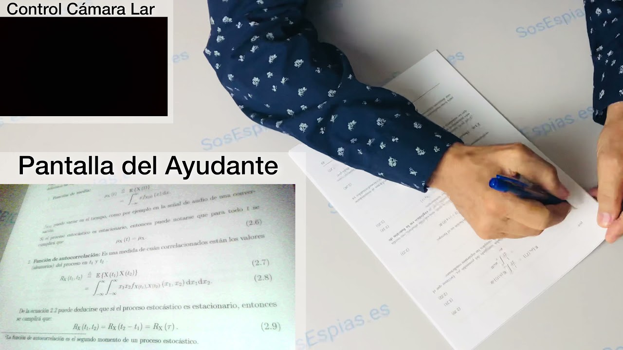 Cámara para Exámenes con Pinganillo Lar Pro