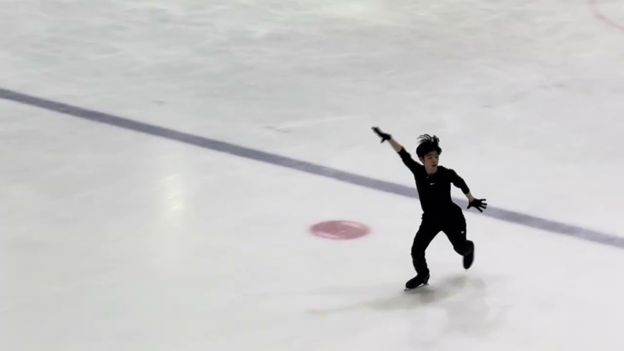 2026 Junior Worlds Minkyu Seo KOR free program practice Tallinn, EST 05/03/2026