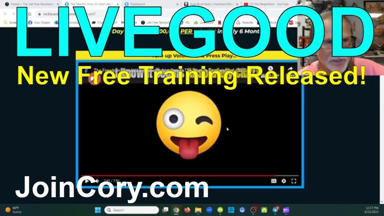 LIVEGOOD: Exciting News! Our New Training System Just Debuted