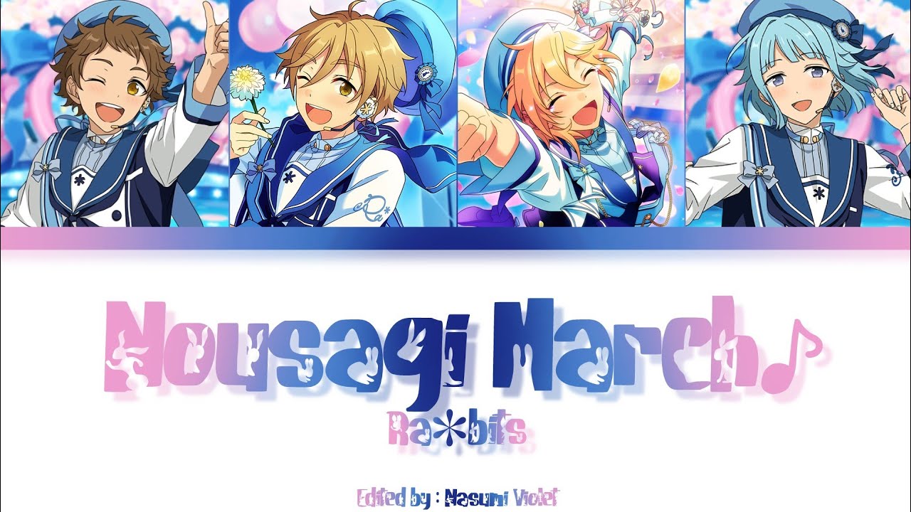 【ES】 Nousagi March♪ - Ra✽bits 「KAN/ROM/ENG/IND」