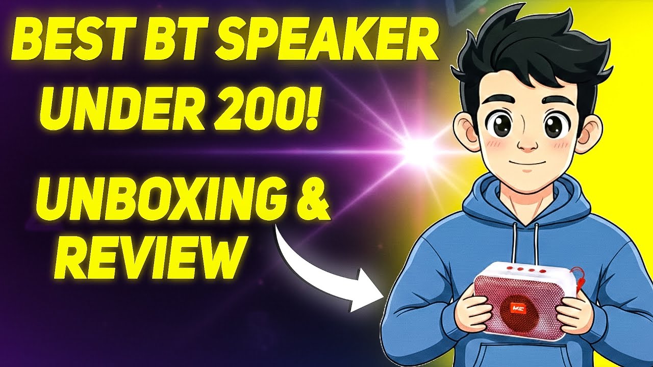 I BOUGHT BEST BT SPEAKER UNDER 200 IN 2026  BEST BLUETOOTH SPEAKER  UNBOXING AND FULL REVIEW 