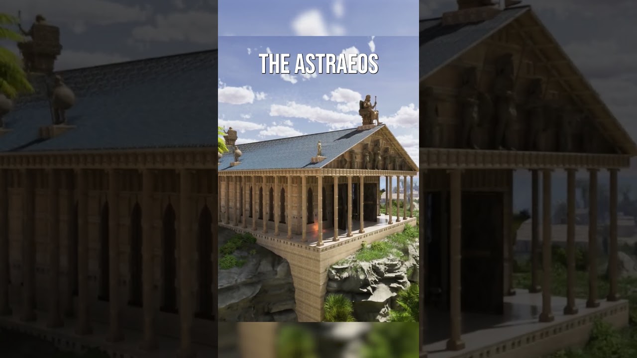 How To Build a Greek Astraeos Temple as Dino Breeding Pen in ARK: Survival Ascended!