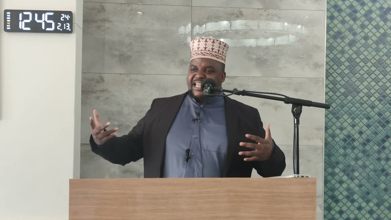 Jumuah Program by Sheikh Laja Yaseen on topic #Lessons from Fasting has been prescribed upon you.
