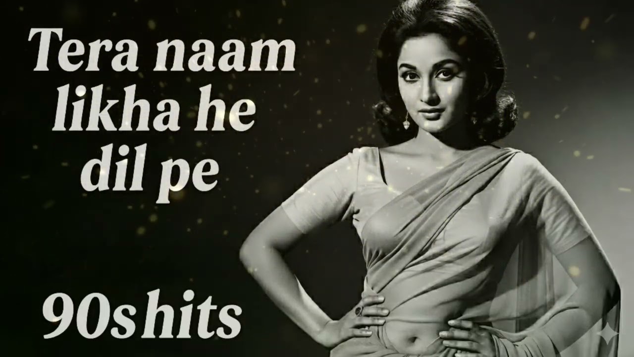 Dil Pe Tera Naam | 90’s Style Bollywood Romantic Song | Evergreen Love Vibes