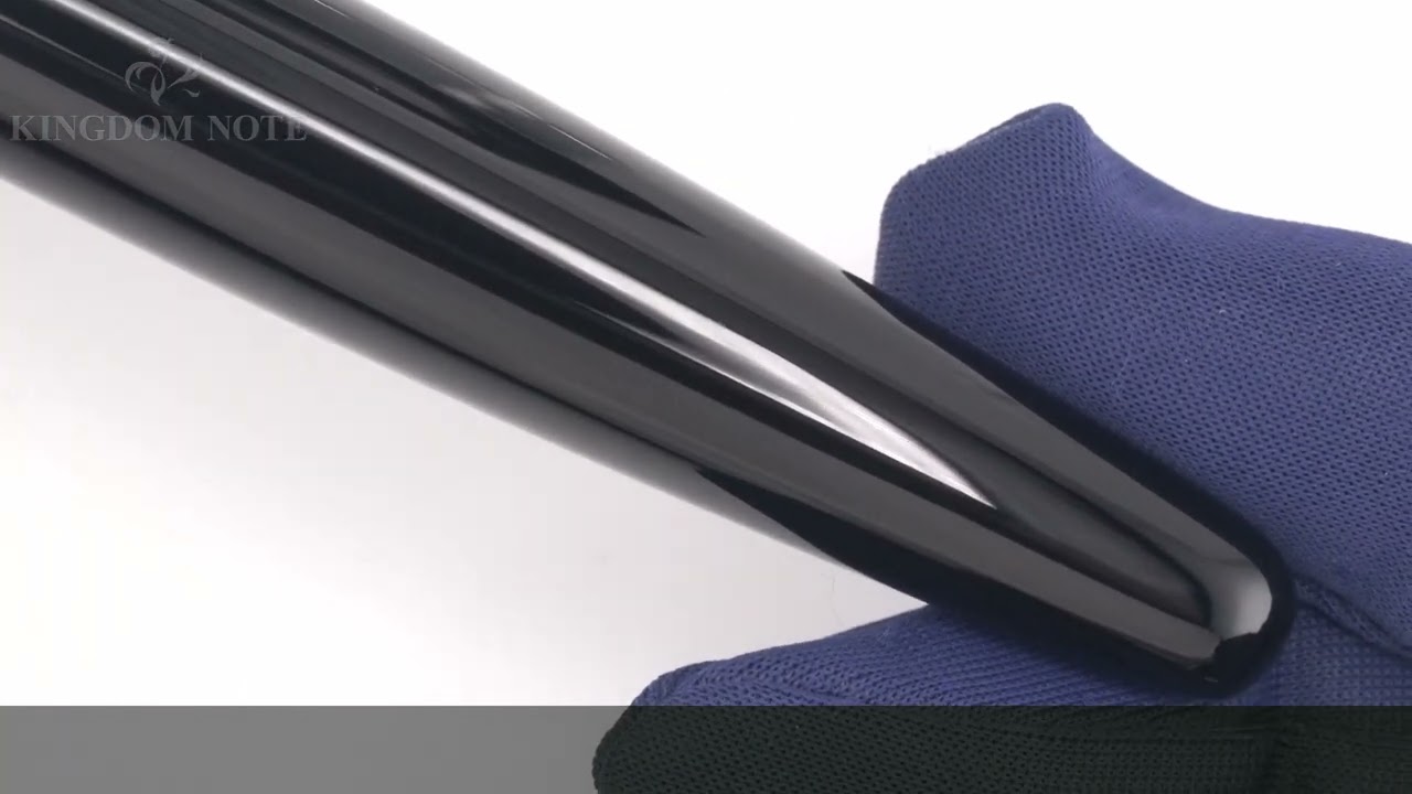 NAKAYA 中屋万年筆 万年筆 シガー ロング 黒呂色 細字 (ロジウムペン先)