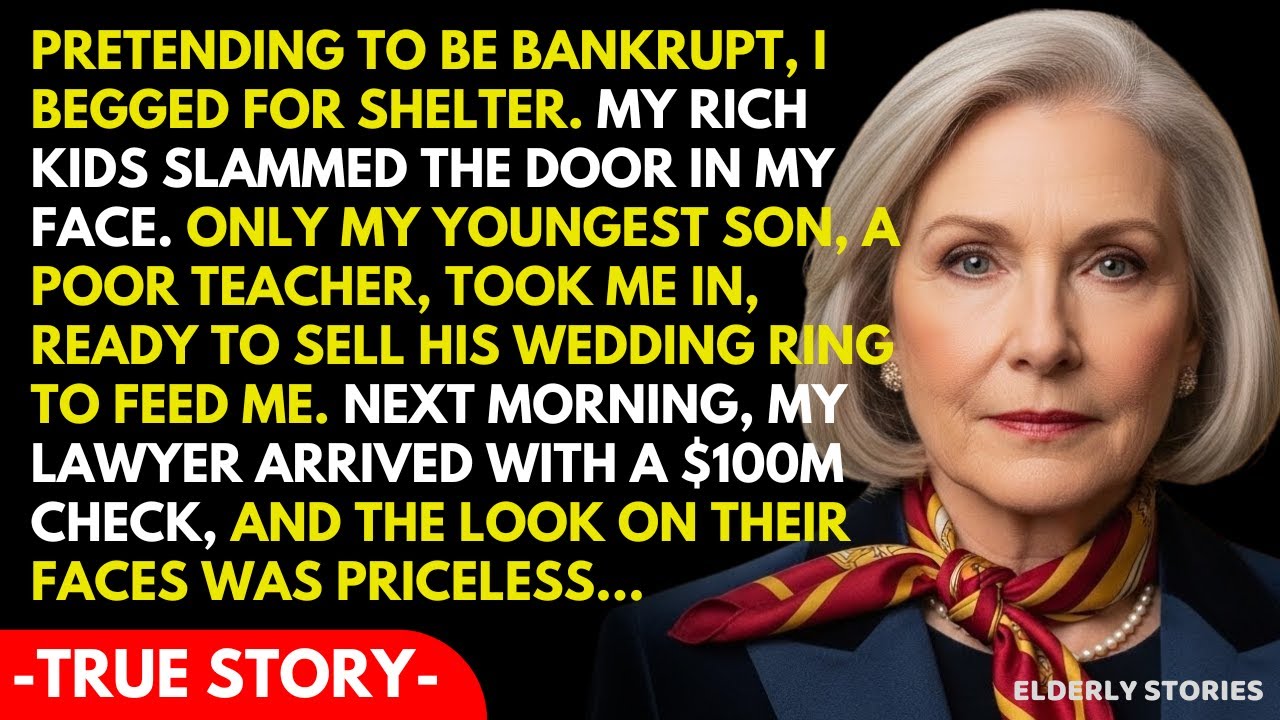 I Pretended To Be Homeless And Broke. Only The Daughter-In-Law I Hated Opened The Door.