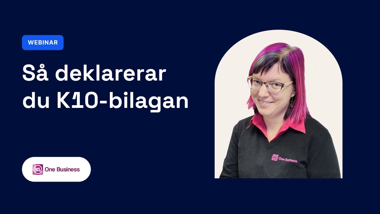 Så deklarerar du k10-bilagan