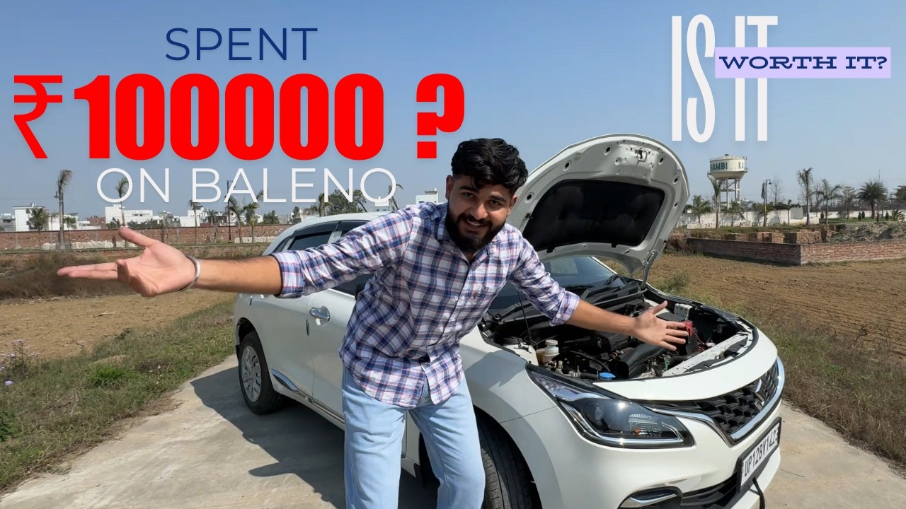 SPENT ₹100000 ON BALENO - Full Aftermarket Accessories | Is it worth it ? | aayush chaudhary
