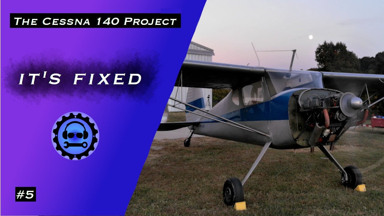 Running the Cessna 140 for the first time in over 6 YEARS | 140 Restoration Part 5