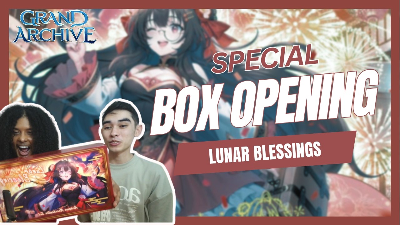 Lunar Box Opening & Giveaway | Grand Archive TCG