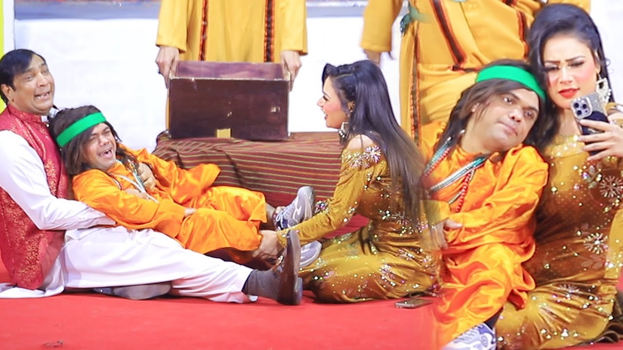 Vicky Kou | Nisha Malik | Pakistani Punjabi Comedy Drama | Punjabi Stage Drama Best Clip 2025