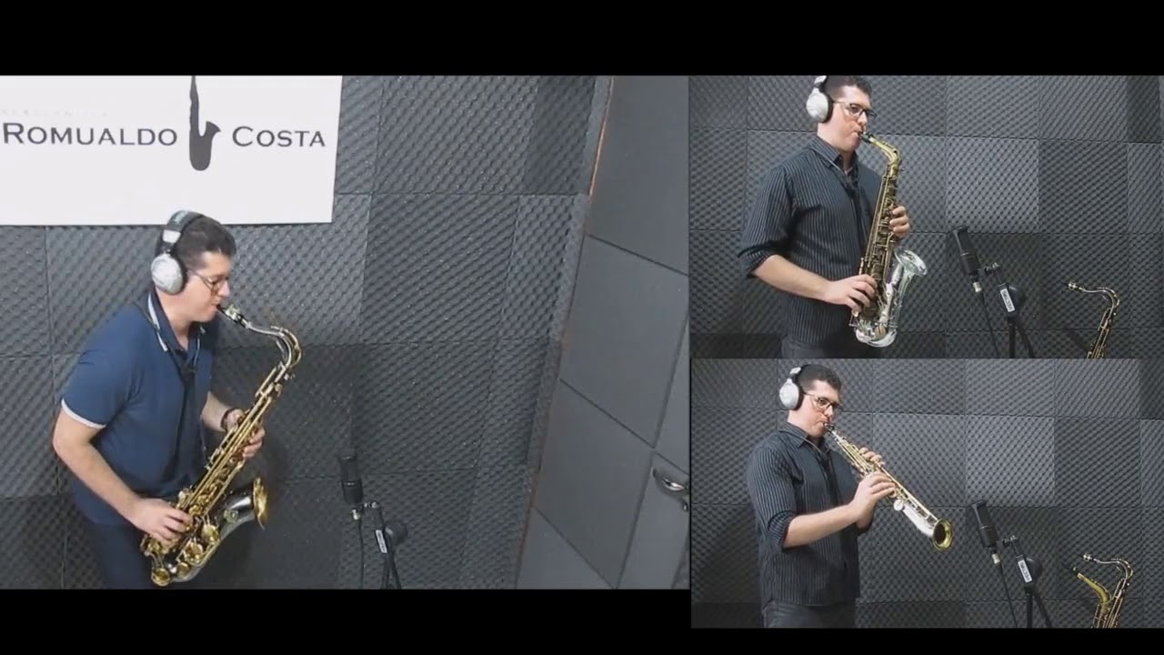 Hino 234 - Cristo me salvou ,e me perdoou - Tudo entregarei  - Romualdo Costa Saxofonista