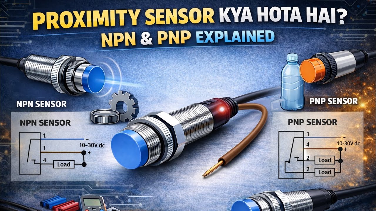 Proximity Sensor Kya Hota Hai? How it Works @Electromerz (HINDI)