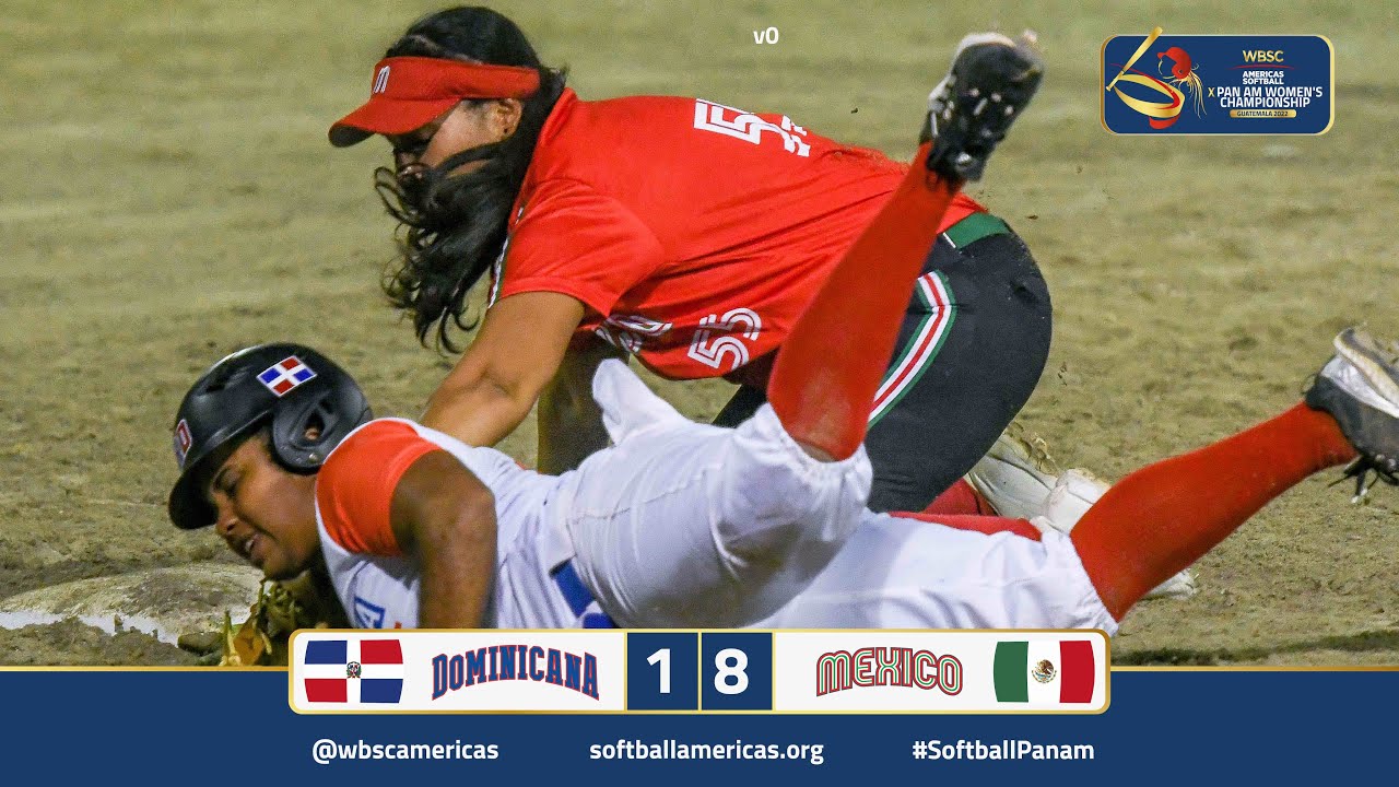 LIVE | FIELD 2 | DOMINICANA VS MEXICO  #WBSCAMERCIAS PAN AM CHAMPIONSHIPS #GUATEMALA