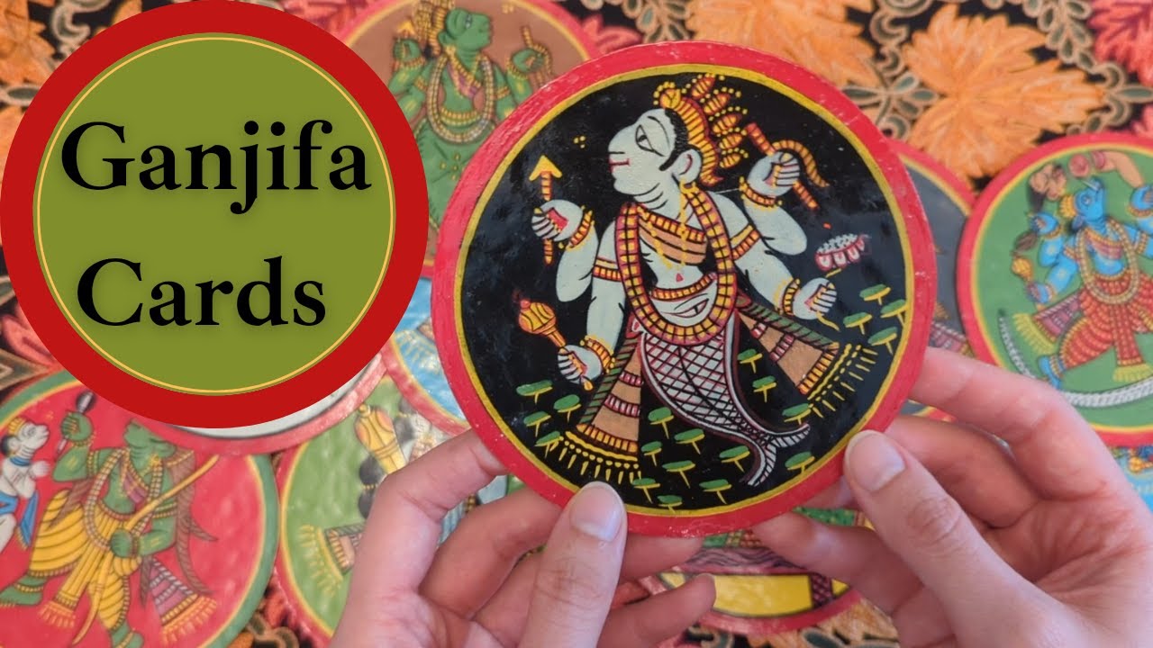 Mughal and Dashavatara Ganjifa Cards 🔴🐅